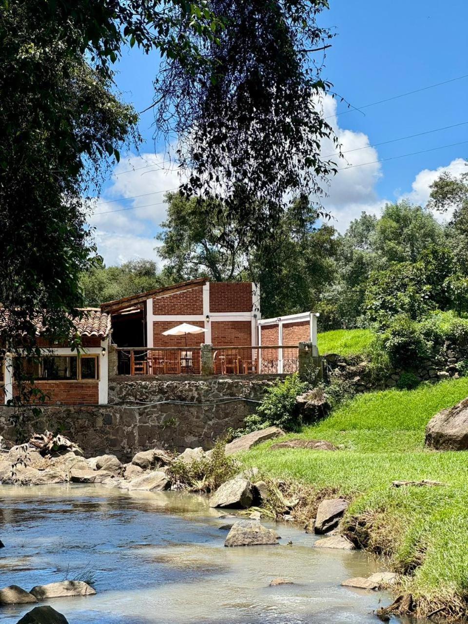 Hotel Rancho Campestre Virgen Del Rio Zacatlán Exterior foto